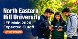 NEHU JEE Main expected cutoff rank 2026